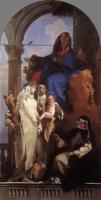 Tiepolo, Giovanni Battista - The Virgin Appearing to Dominican Saints